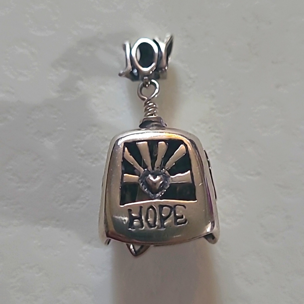 Harmony Bell Pendant Sterling Silver Hand Made 925